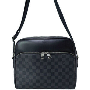 Louis Vuitton Damier Graphite Black Dayton Shoulder Bag